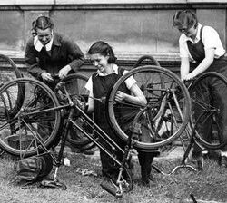 Atelier réparation de vélo