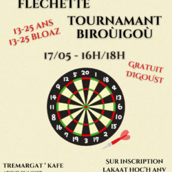Tournoi de fléchettes
